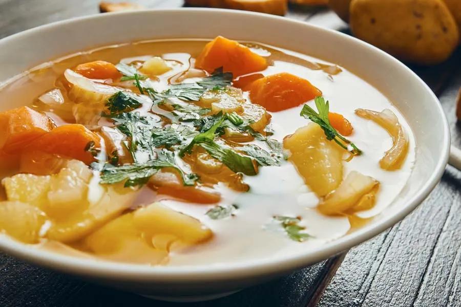 Karotten Kartoffel Suppe | Einfach schnell gesund vegan