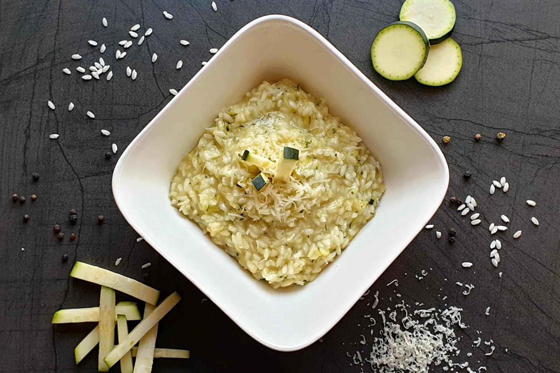 Zucchini Risotto - Frisch zubereitet in nur 30 Minuten