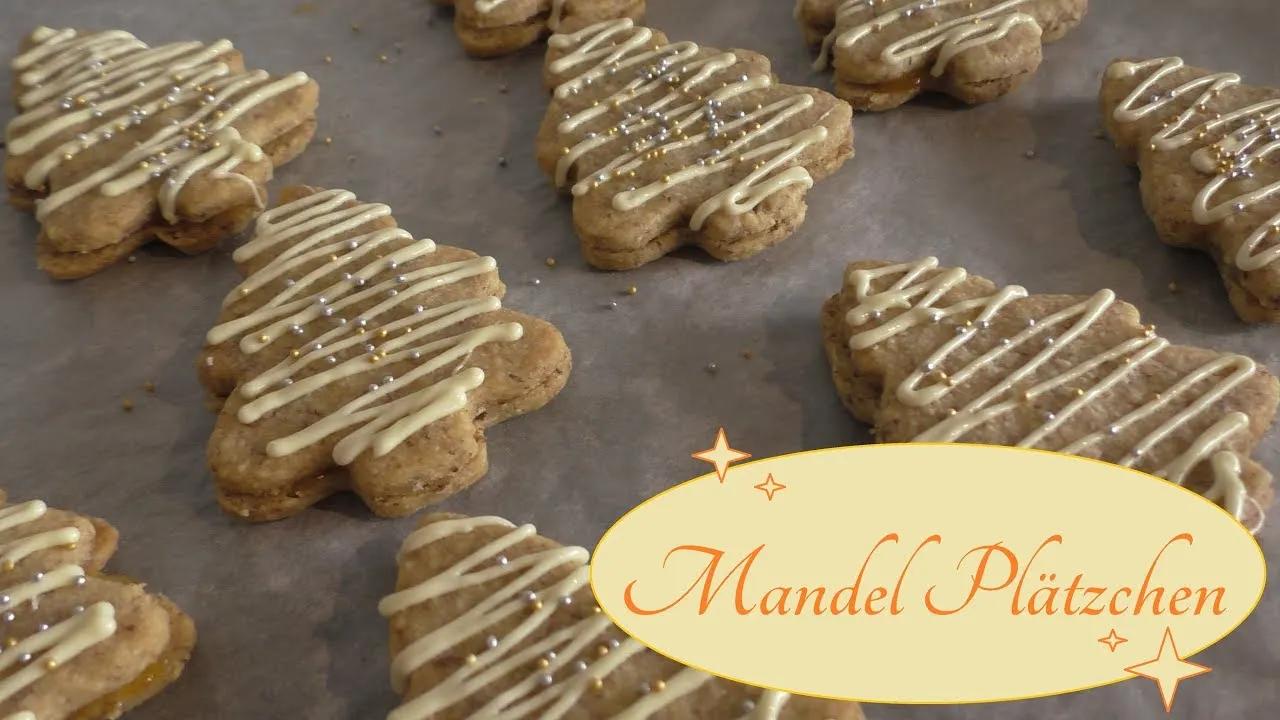 Mandel Plätzchen / Weihnachtskekse / Keks Rezept/ Schnelle und Einfach ...