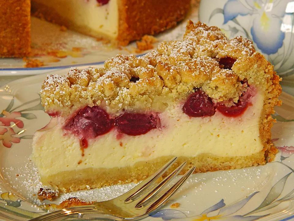 Kirsch quark streuselkuchen Rezepte | Chefkoch.de