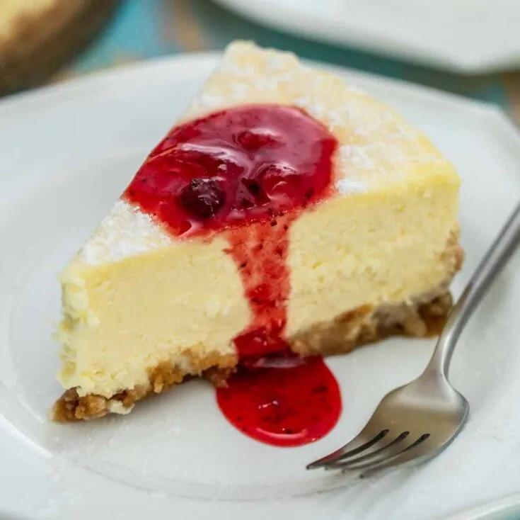 The Perfect New York Style Cheesecake Recipe | Scrambled Chefs