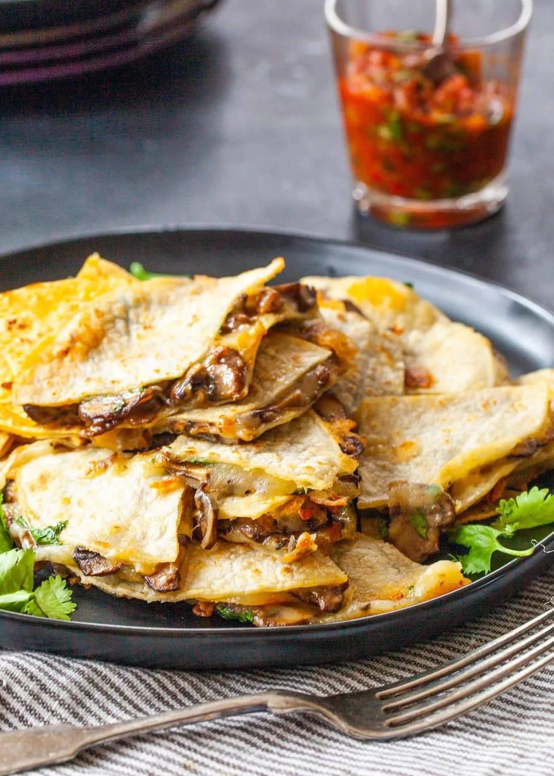 quesadillas mit käse überbacken | Essen Rezept