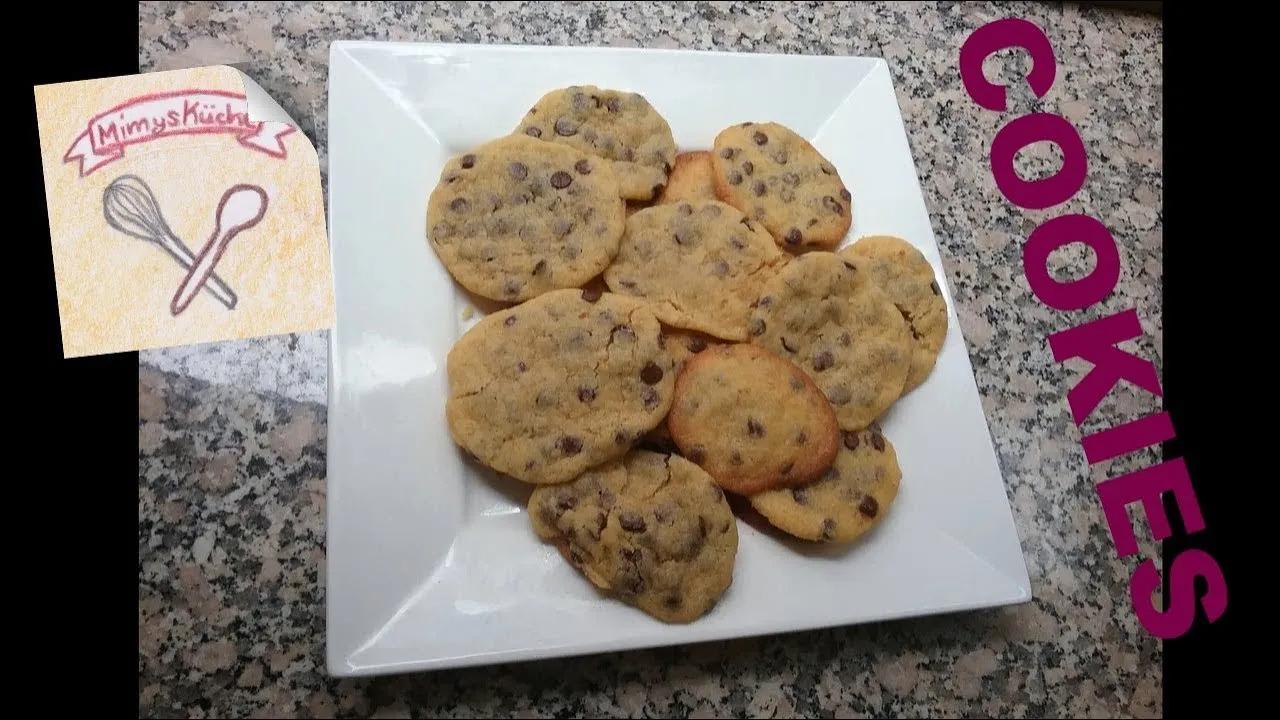 Chocolate Chip Cookies ohne Ei | Mimys Küche - YouTube