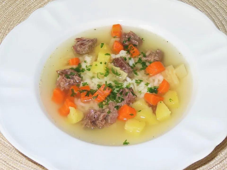 Reissuppe mit Rindfleisch von ChaosPrinzessin79| Chefkoch