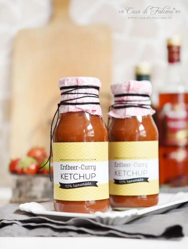 BBQ: Erdbeer-Curry-Ketchup {Rezept} | Curry ketchup, Rezepte, Ketchup ...