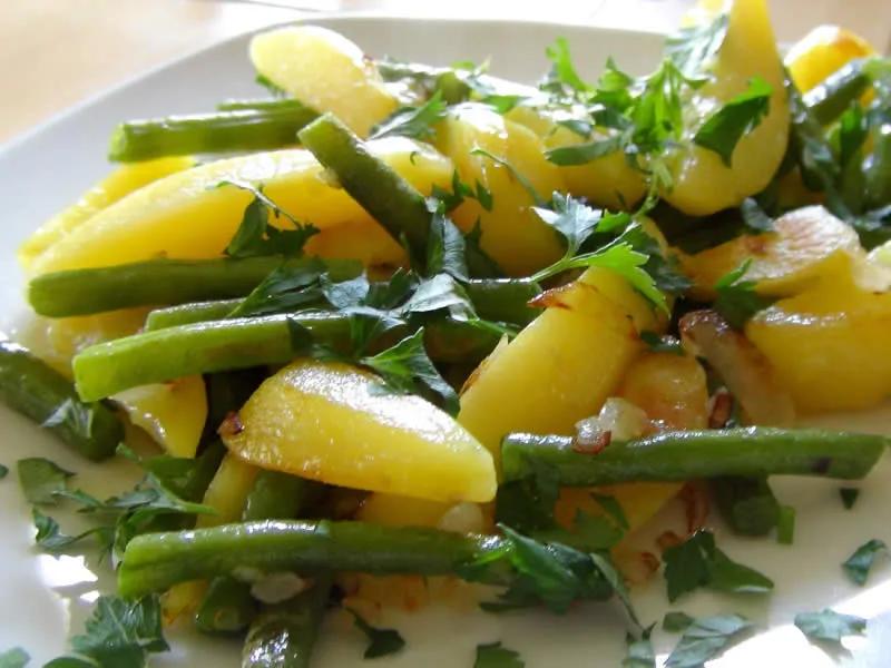 Kartoffeln mit Bohnen | Einfach schnell gesund vegan