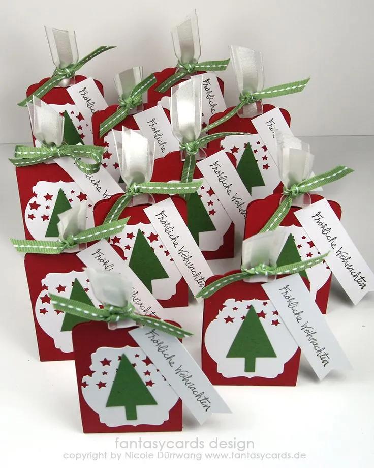 Gastgeschenk Weihnacht | Geschenkbox basteln weihnachten, Kleine ...