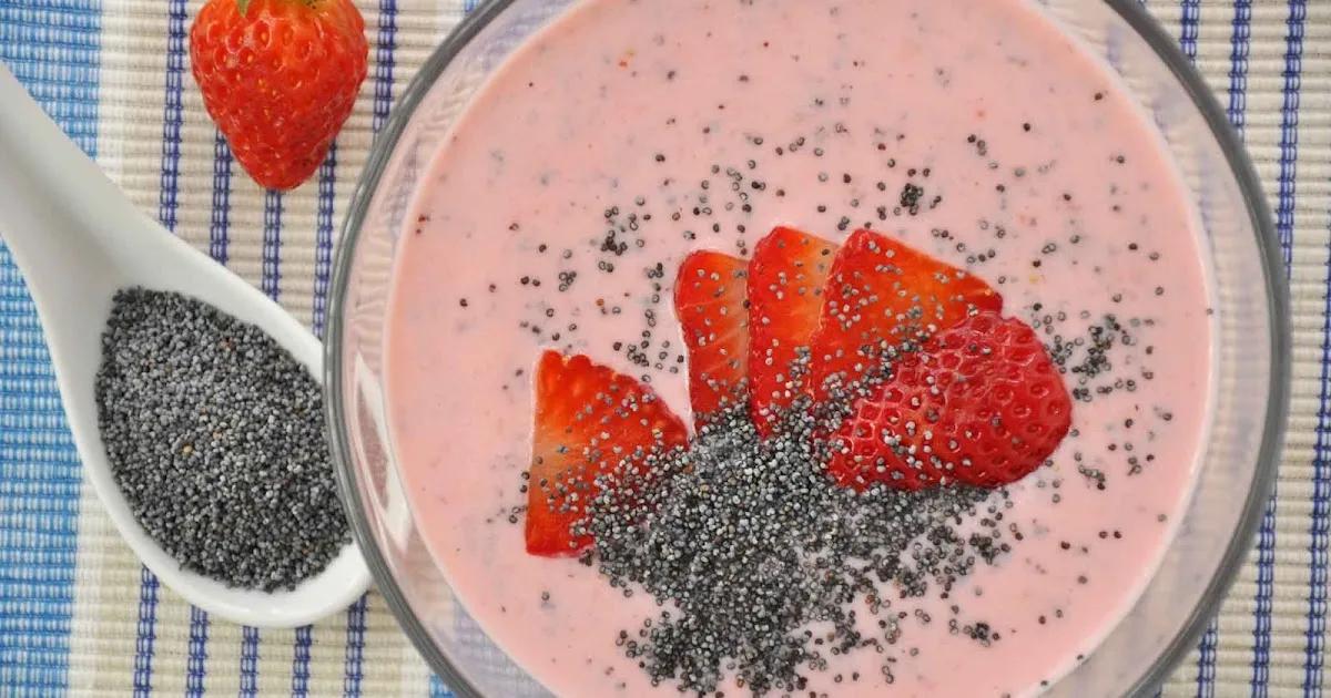 Bärenhunger: Erdbeer Mohn Joghurt