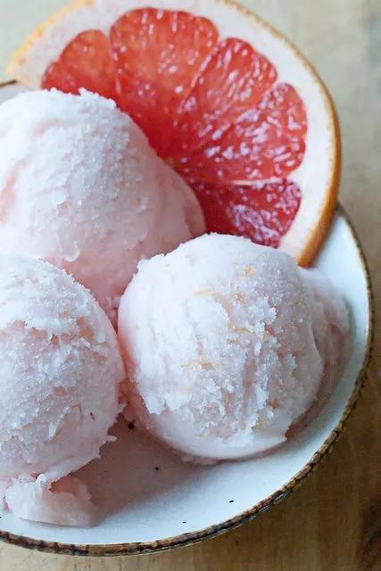 Pink Grapefruit Sorbet (recipe) - &amp;quot;This is exactly how I like my ...