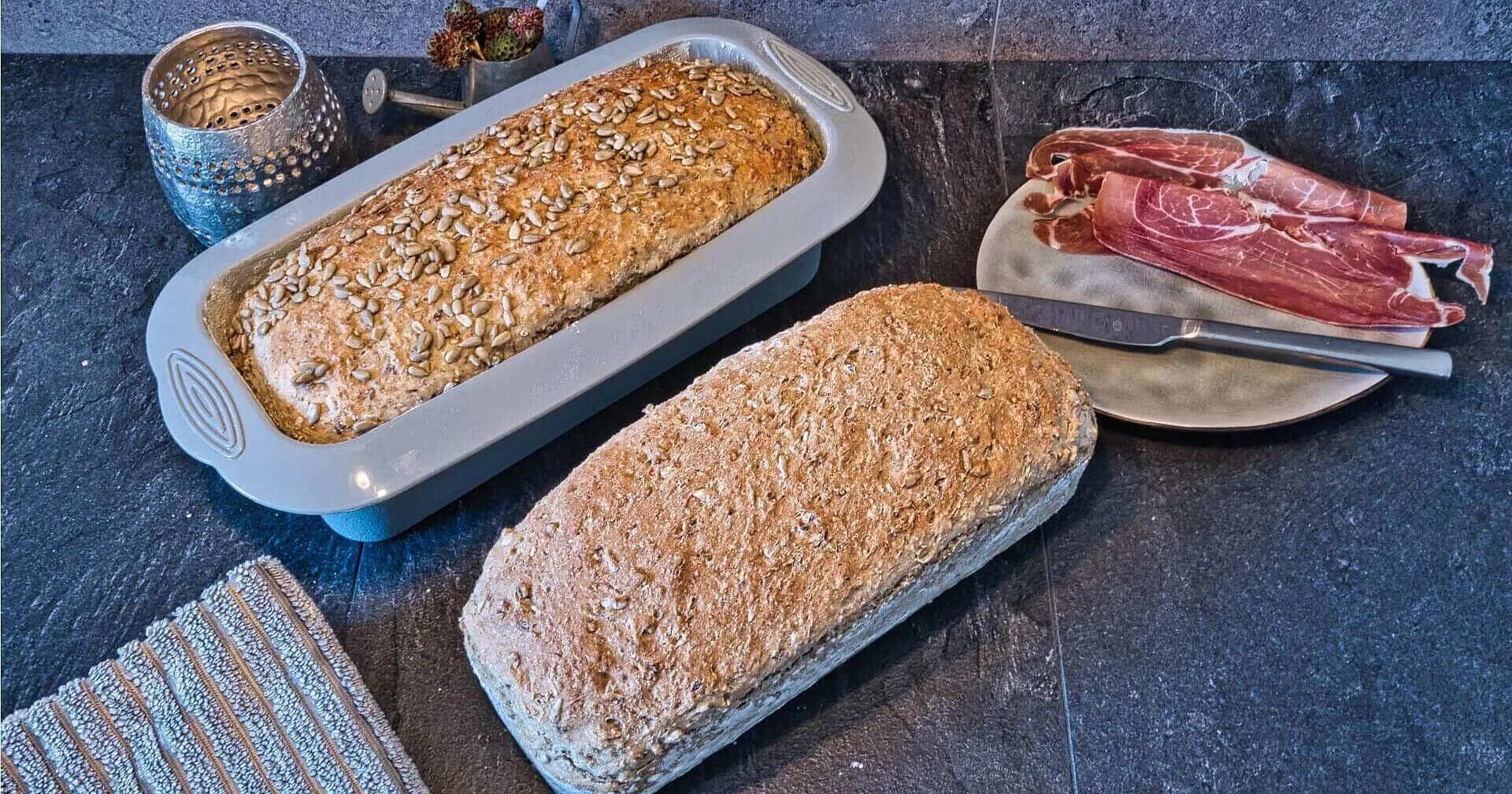 Roggenbrot mit Sonnenblumenkernen - Ostseebrise Ferienwohnungen