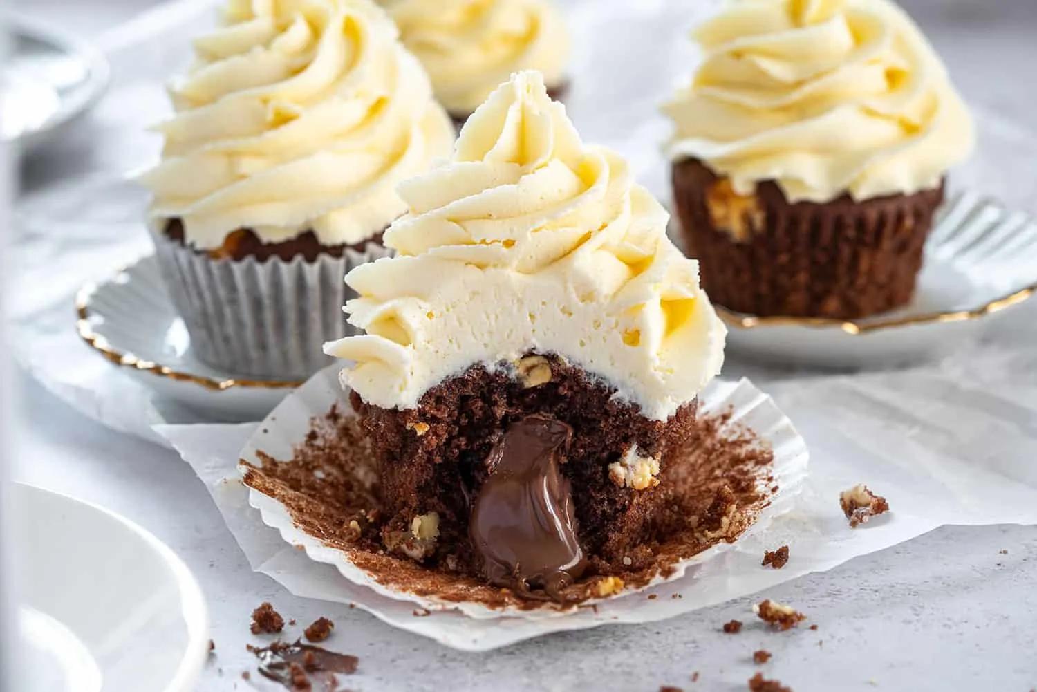 Gluten Free Triple Chocolate Cupcakes Recipe (dairy-free option)