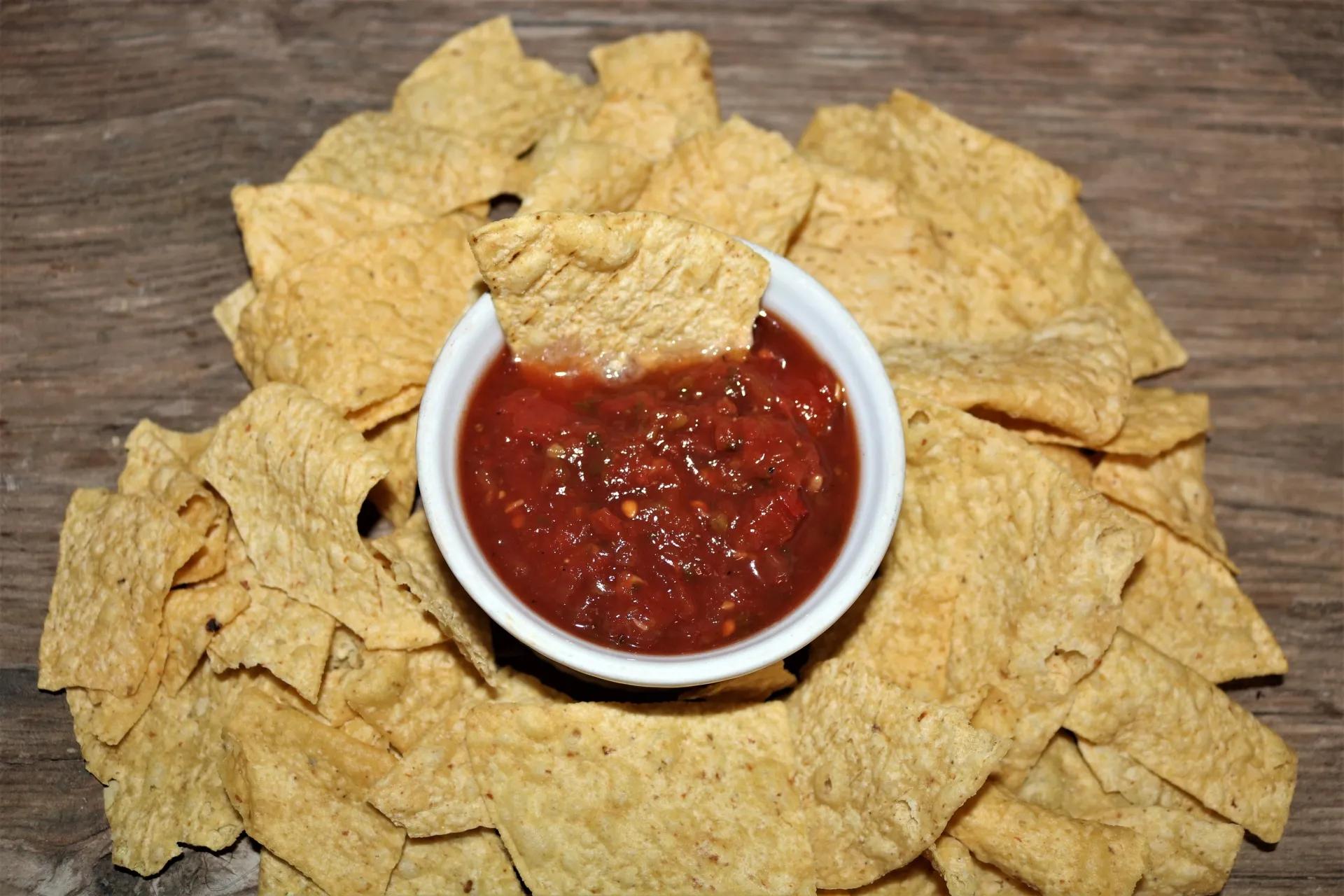 Fresh Salsa And Chips Free Stock Photo - Public Domain Pictures
