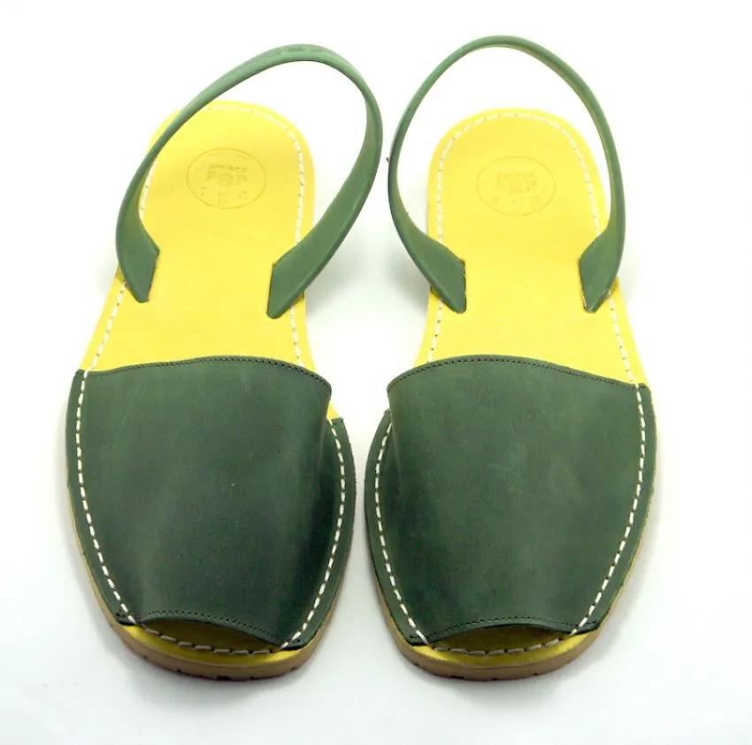 Avarca Kaki/Salsa · Avarcashop – Traditional Menorcan Avarca Sandals ...