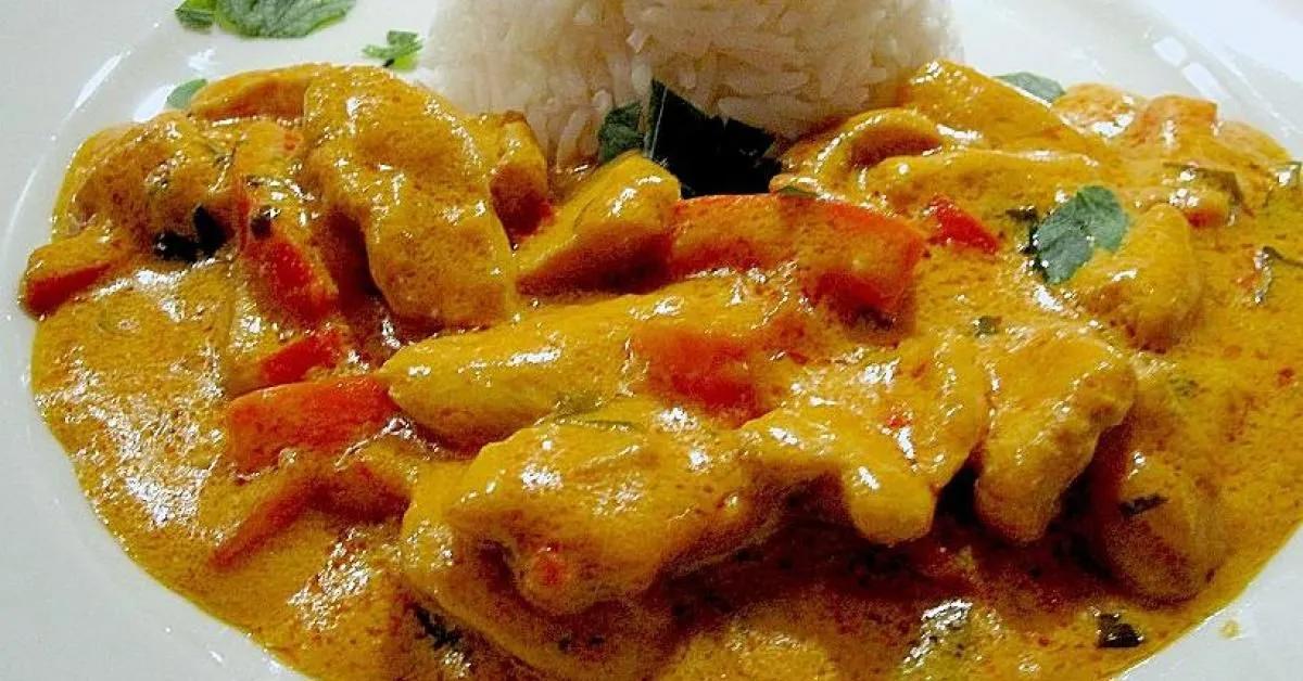 Afrikanisches Huhn mit Reis, ein Rezept der Kategorie Hauptgerichte mit ...