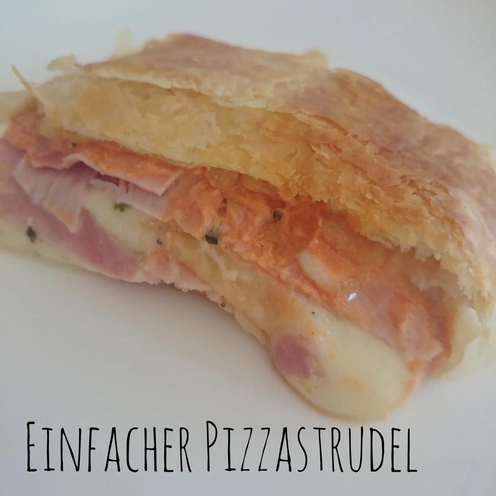 Lucciola: [Food] Einfacher Pizzastrudel // Easy Pizza Strudel