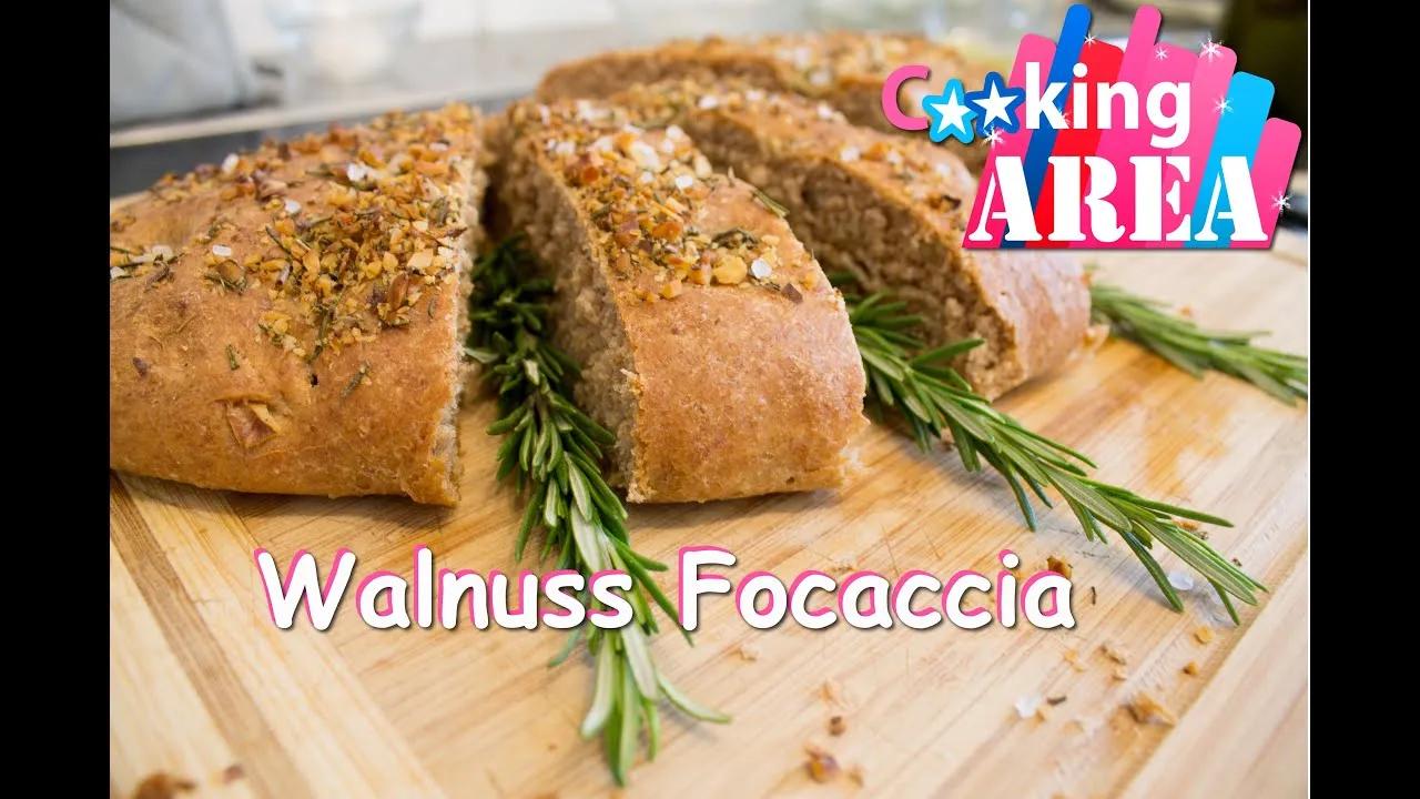 WALNUSS FOCACCIA | Schnell &amp; Einfach Selber Machen | Koch Rezepte ...