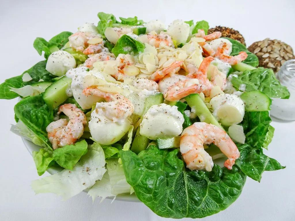 Garnelen Salat Rezept - Applethree - Food | Travel | Life | Salat mit ...