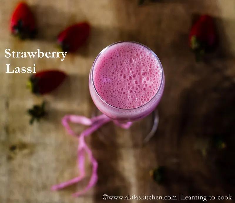 Learning-to-cook: Strawberry Lassi | Summer Special Drinks