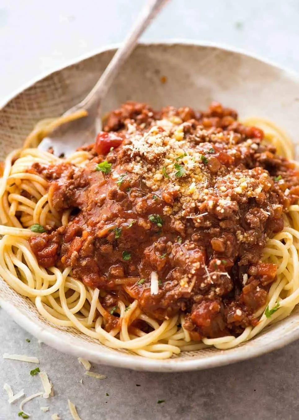 Spaghetti Bolognese | RecipeTin Eats