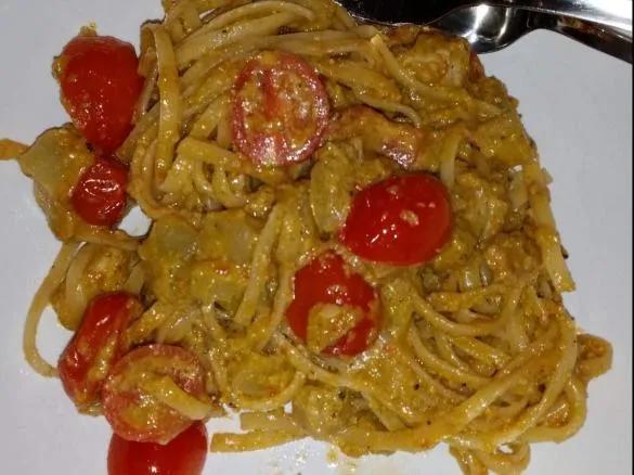 Sizilianische Pute mit Spaghetti (WW-Rezept) von LemonGirl1982. Ein ...