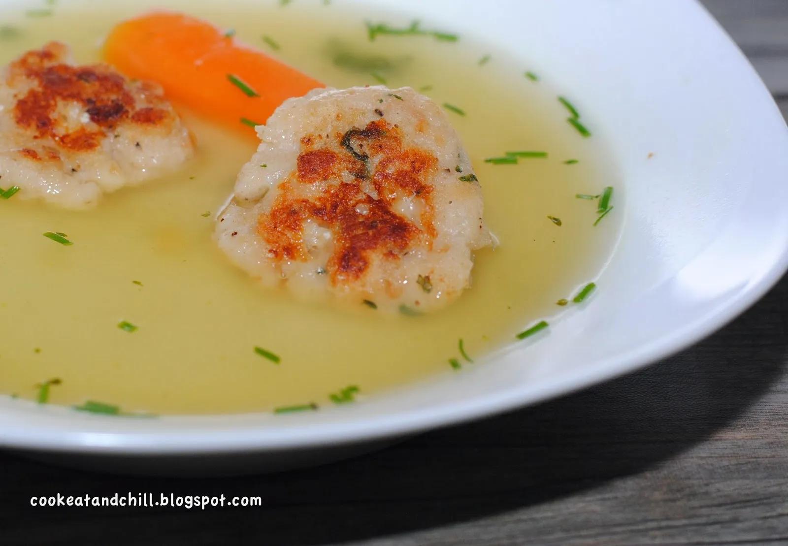 cook eat and chill(i): Kaspressknödel-Suppe