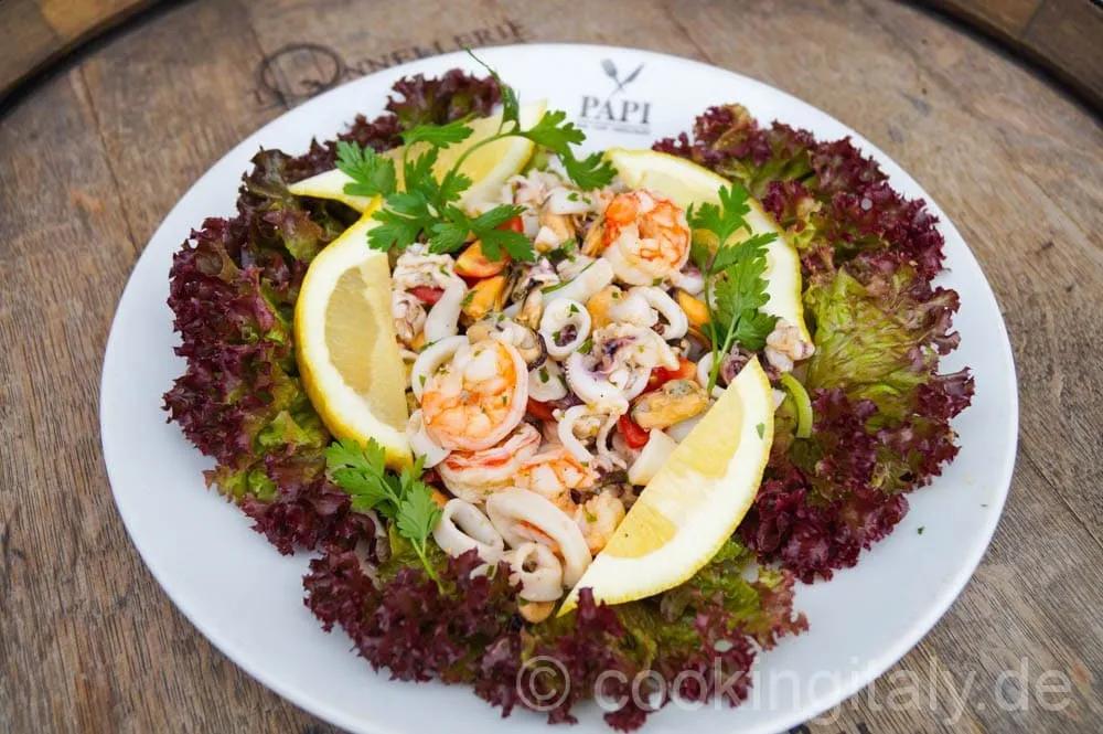 Insalata di Mare - Meeresfrüchte Salat - Cooking Italy - Food Blog