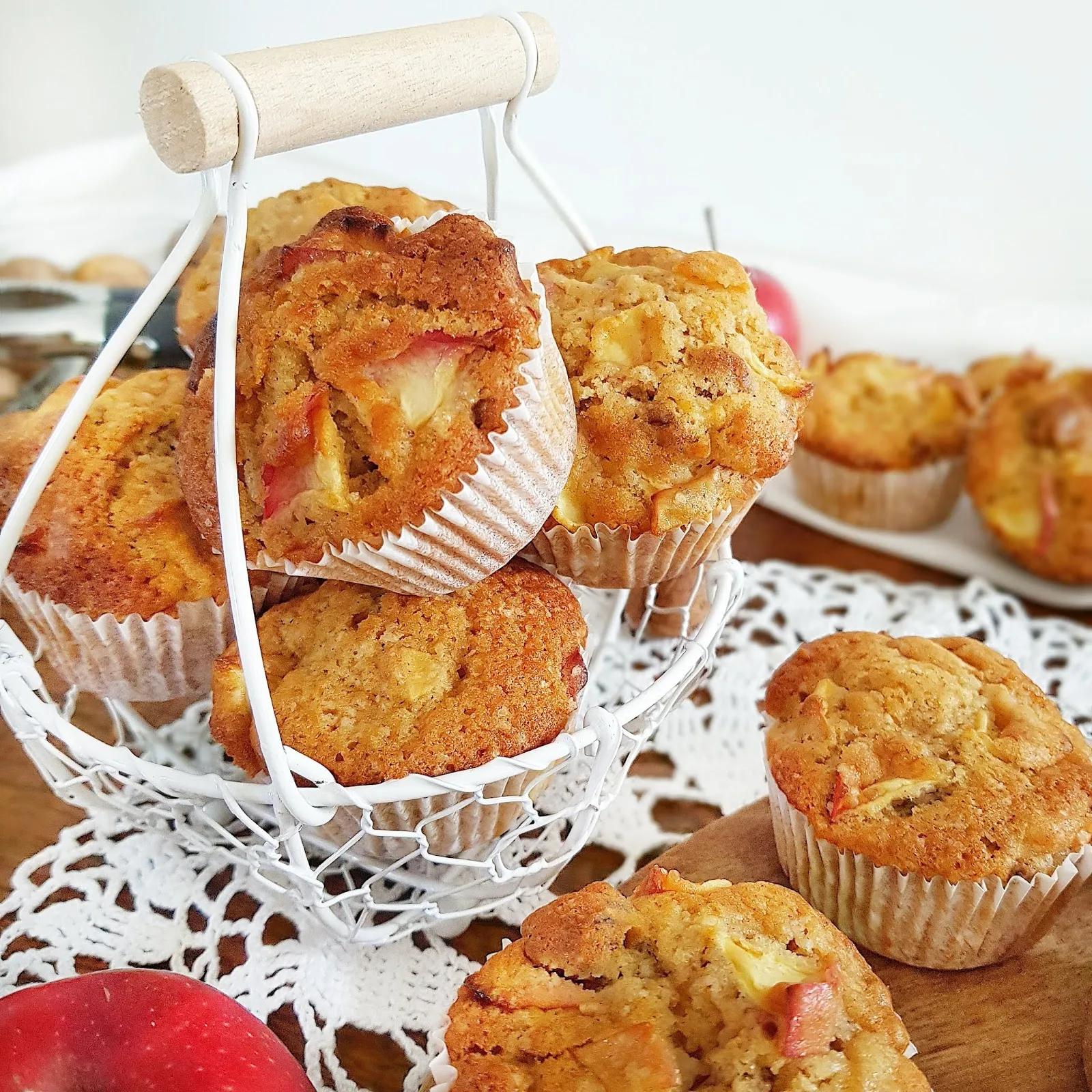 Apfel-Walnuss Muffins