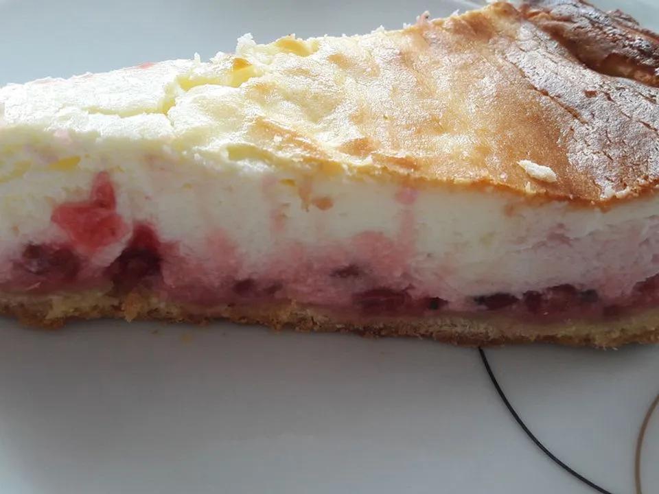 Leichter Johannisbeer-Quark-Kuchen von ApolloMerkur | Chefkoch