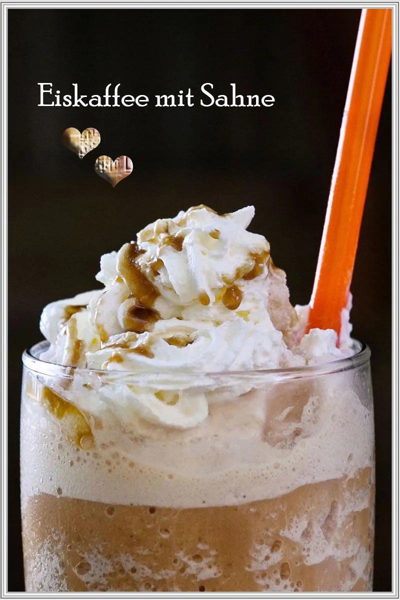 Rezept für einen superleckeren Eiskaffe mit Sahne ♥ | Lecker, Eis ...