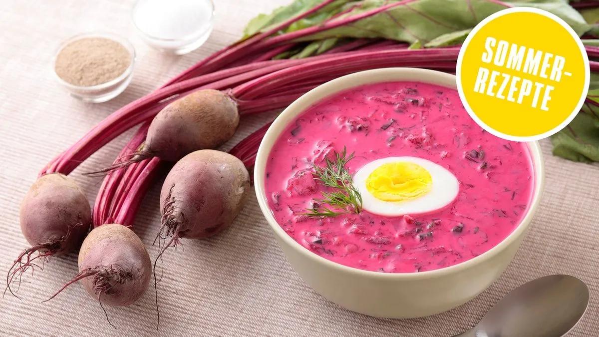 Kalte Rote Bete – die perfekte Suppe für heiße Tage | Kalte suppe ...
