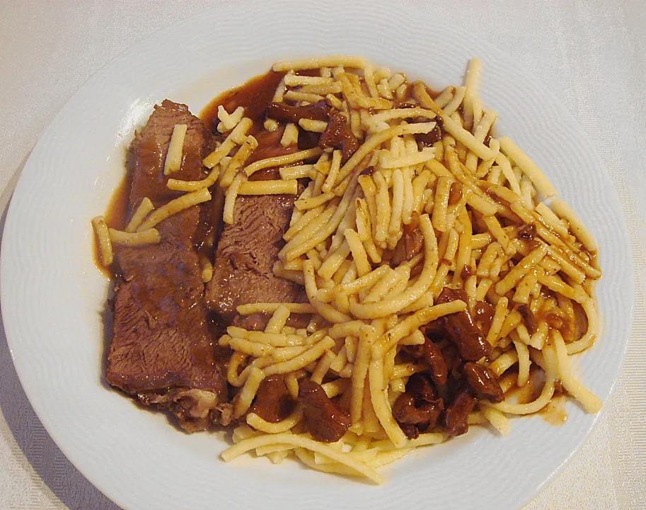 Rinderbraten in dunkler Biersauce von DieBella | Chefkoch.de