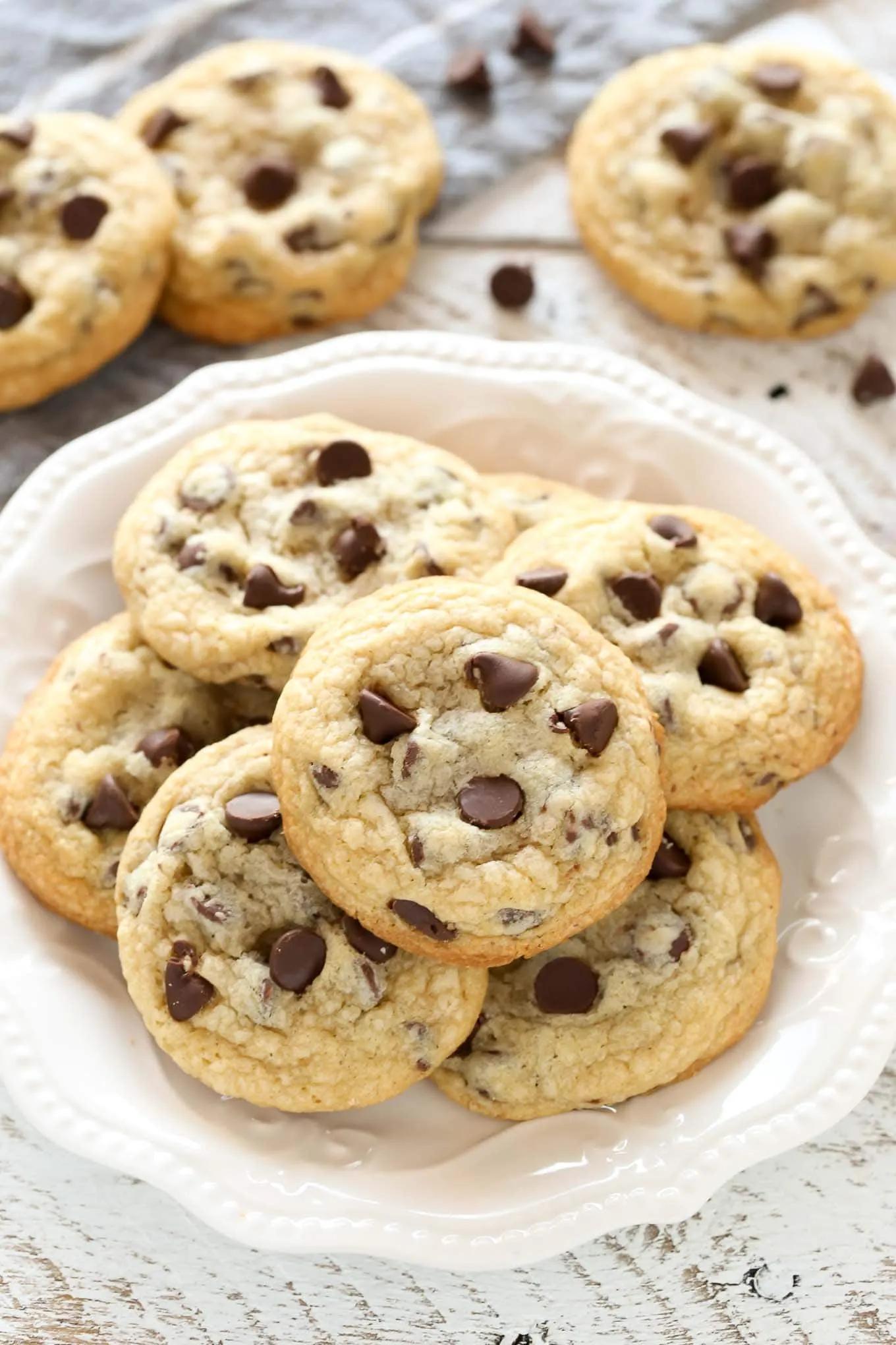 Soft And Chewy Chocolate Chip Cookies Recipe With Video - The Cake Boutique
