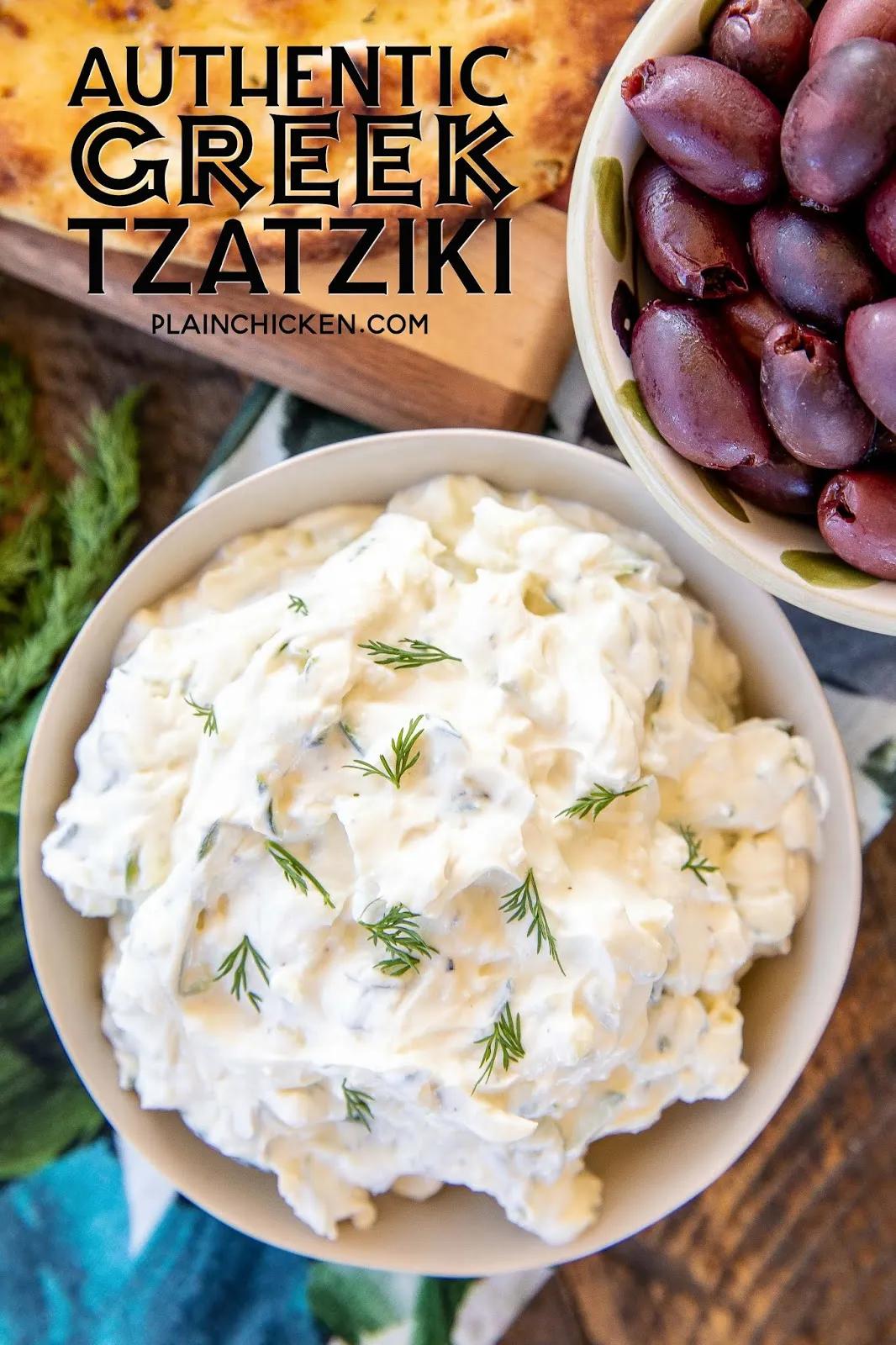 Authentic Greek Tzatziki | Plain Chicken®