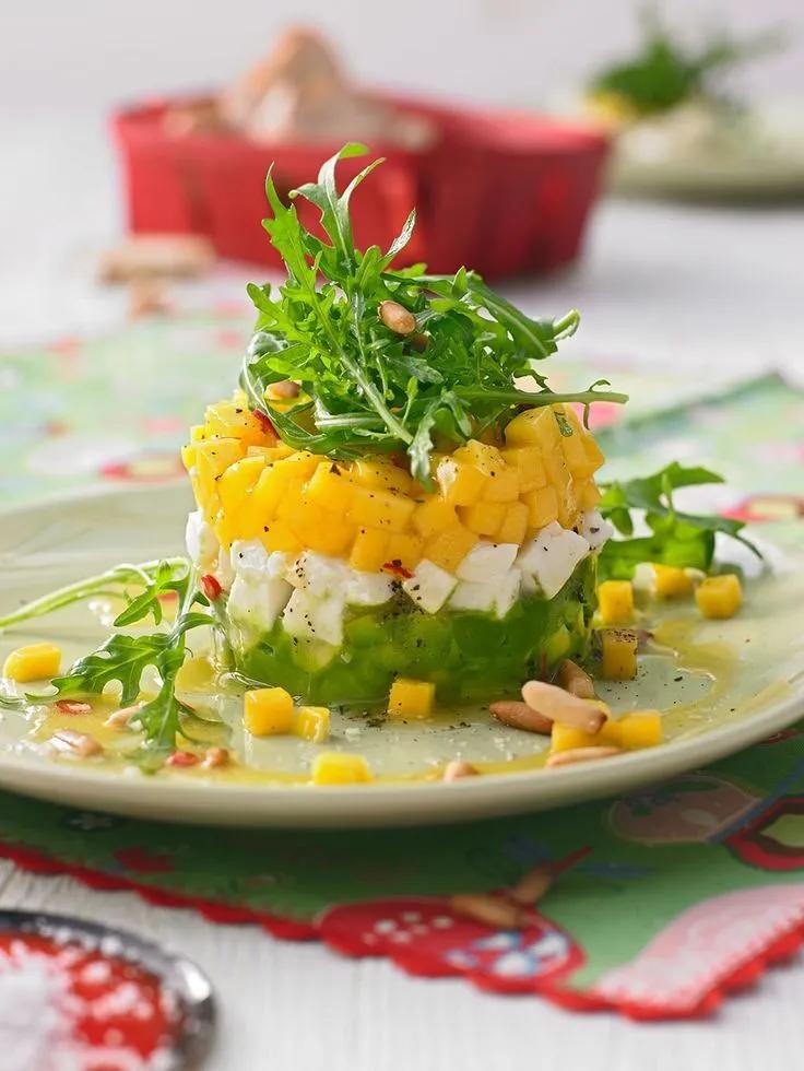 Avocado - Mozzarella - Salat mit Mango Healthy Toddler Snacks, Healthy ...