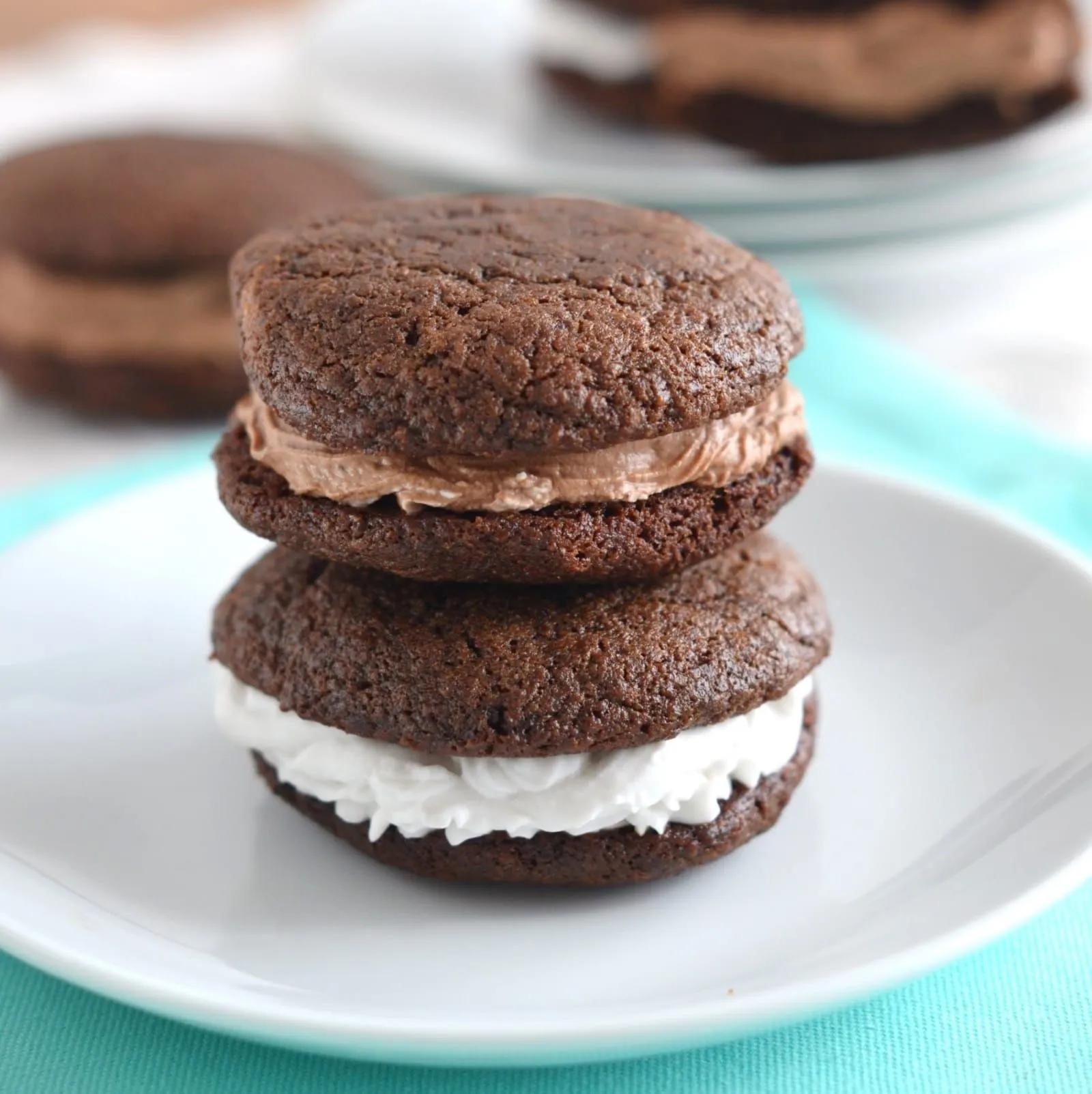 The BEST Whoopie Pies Recipe! - 24 Carrot Kitchen Homemade Whoopie Pie ...