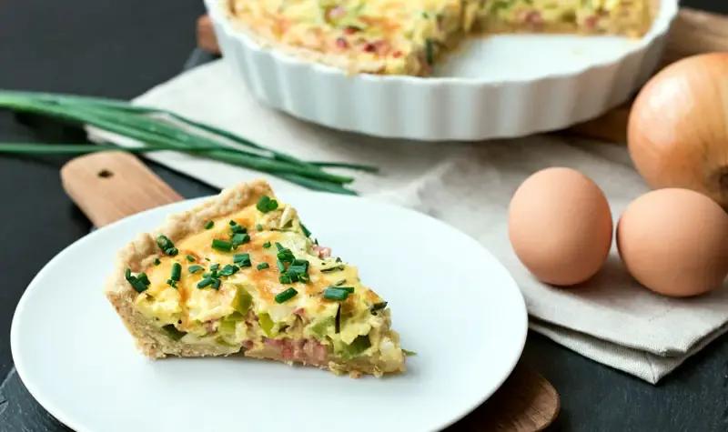 Quiche Lorraine – Lothringischer Speckkuchen - RESIPIS