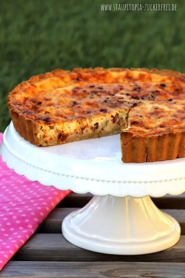 Low Carb Quiche Lorraine ohne Mehl | Rezept | Lecker, Leckere low carb ...