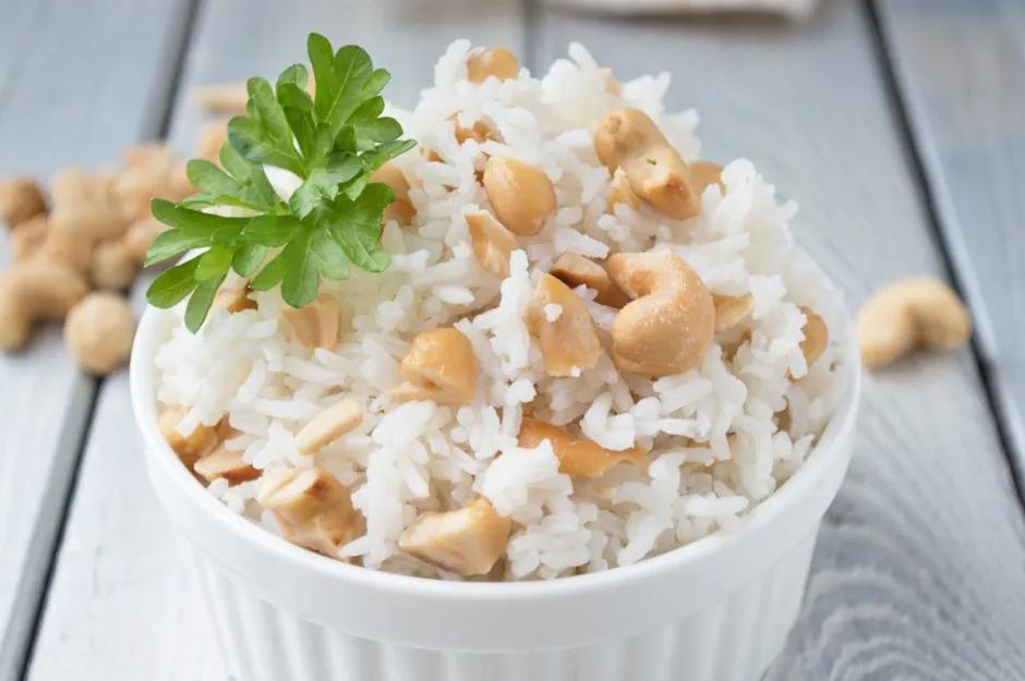 Cashew-Basmati-Reis - Rezept