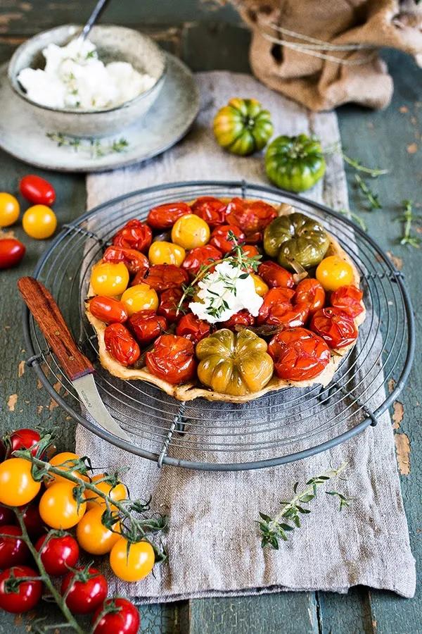 Tarte Tatin mit Tomaten | Seelenschmeichelei