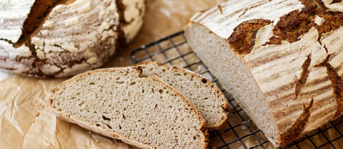 Roggenmischbrot mit NaturSauerteig: Brot Rezept | Kenwood Club