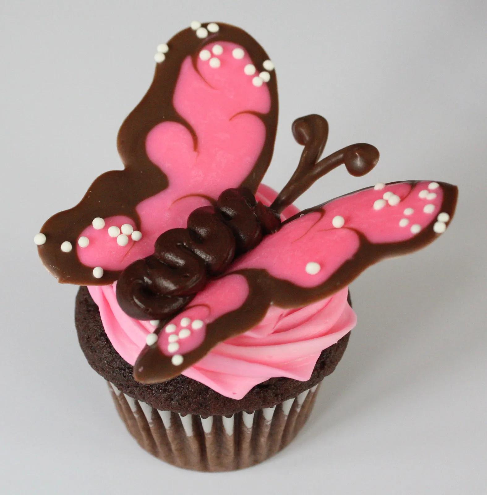 Straight to Cake: Mini Butterfly Cupcakes