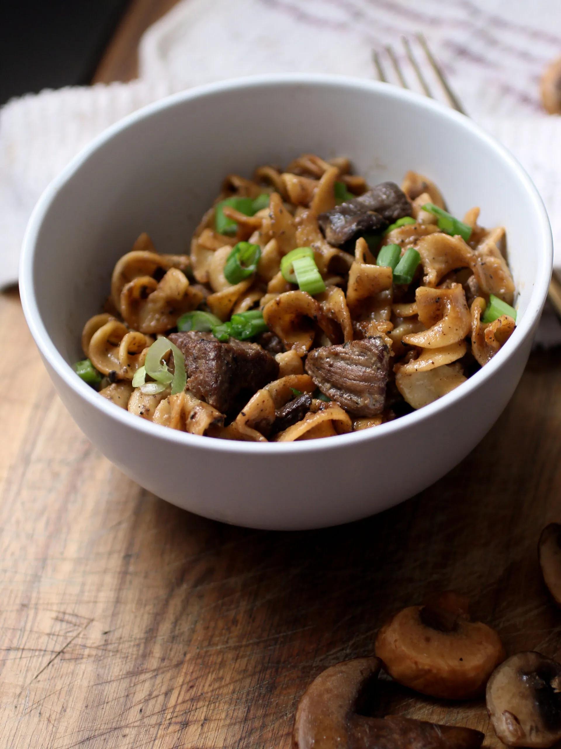 Easy Beef Stroganoff Recipe » Life With A Splash Of Color