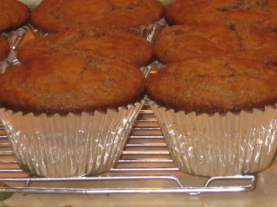 Banana Nut Buttermilk All Bran Muffins Recipe - Genius Kitchen