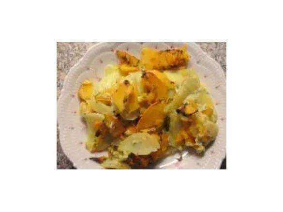 Kartoffel-Kürbis-Gratin, mit oder ohne Fisch - RdT am 31.10.2012 von ...