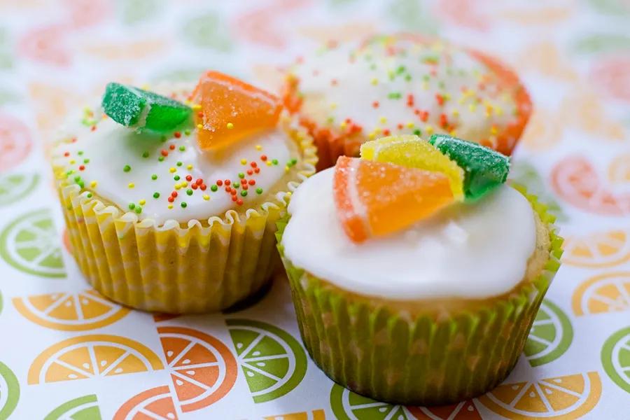 Triple Citrus Cupcakes – With Sprinkles on Top