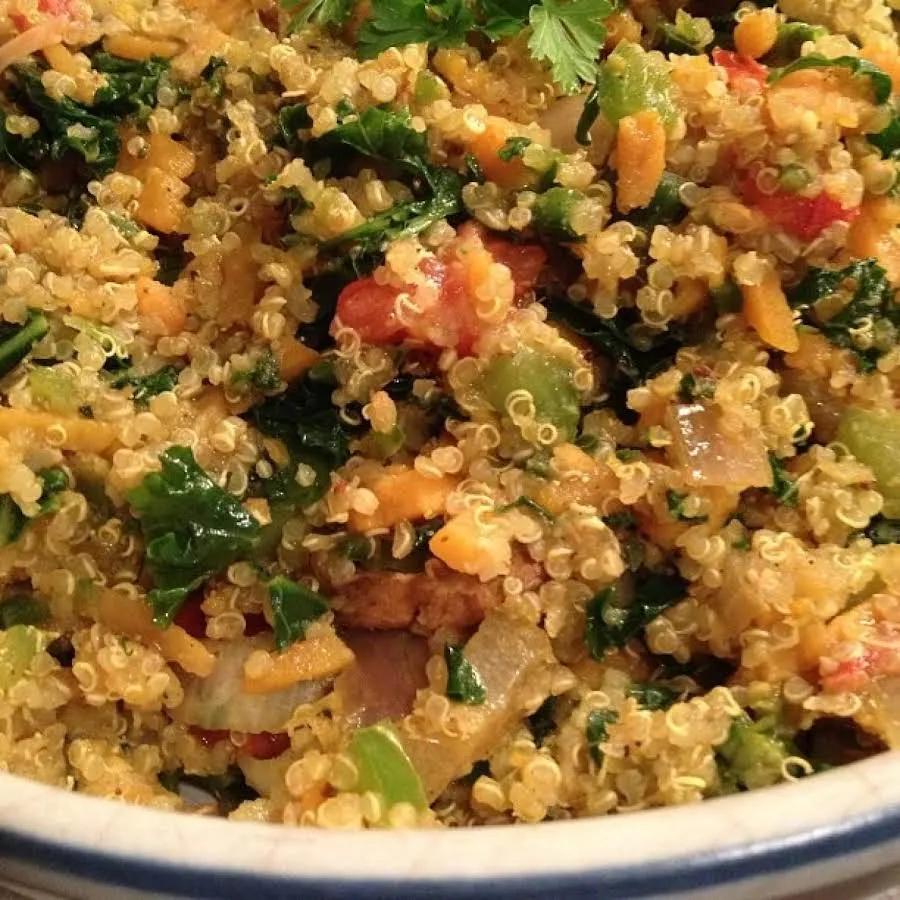 Quinoa Pilaf Recipe | Just A Pinch Recipes