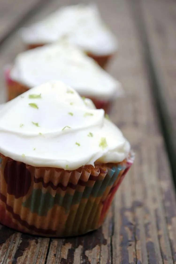 Key Lime Coconut Cupcakes | Coconut cupcakes, Lime cream, Key lime