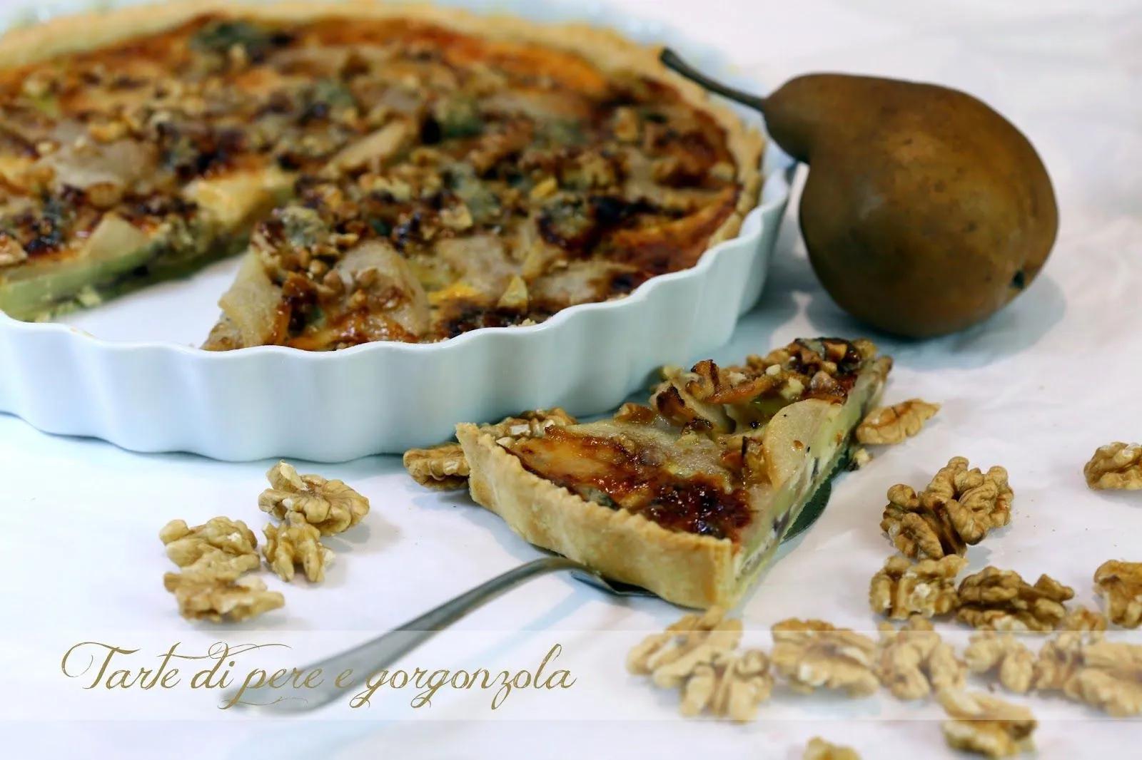Gorgonzola-Birnen-Tarte, Quiche mit Birnen | Lebensmittel essen, Essen ...