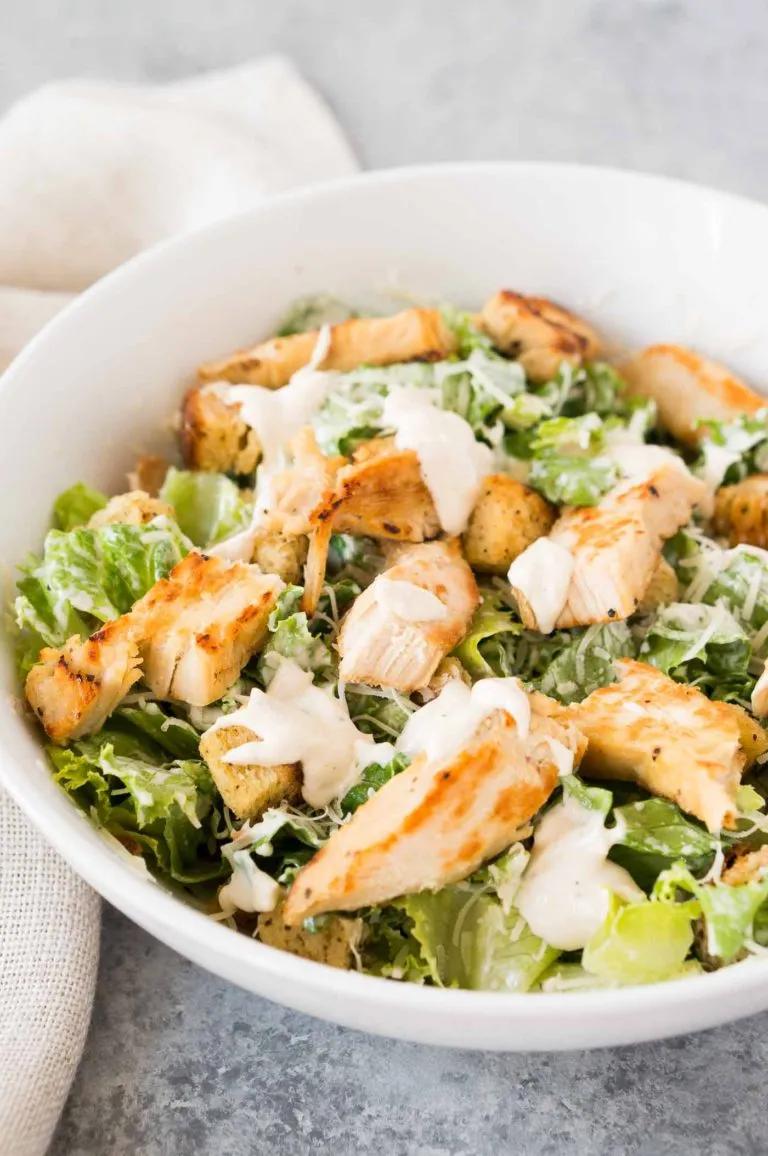 Chicken Caesar Salad - Delicious Meets Healthy