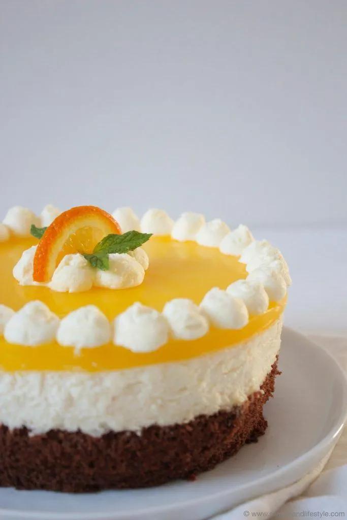 Schoko Topfen Orangen Torte - Sweets &amp; Lifestyle®